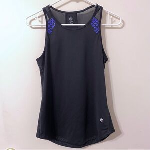 Champion Women’s Black Lightweight Athletic Gym Tank Top w/ Mesh Racer Back